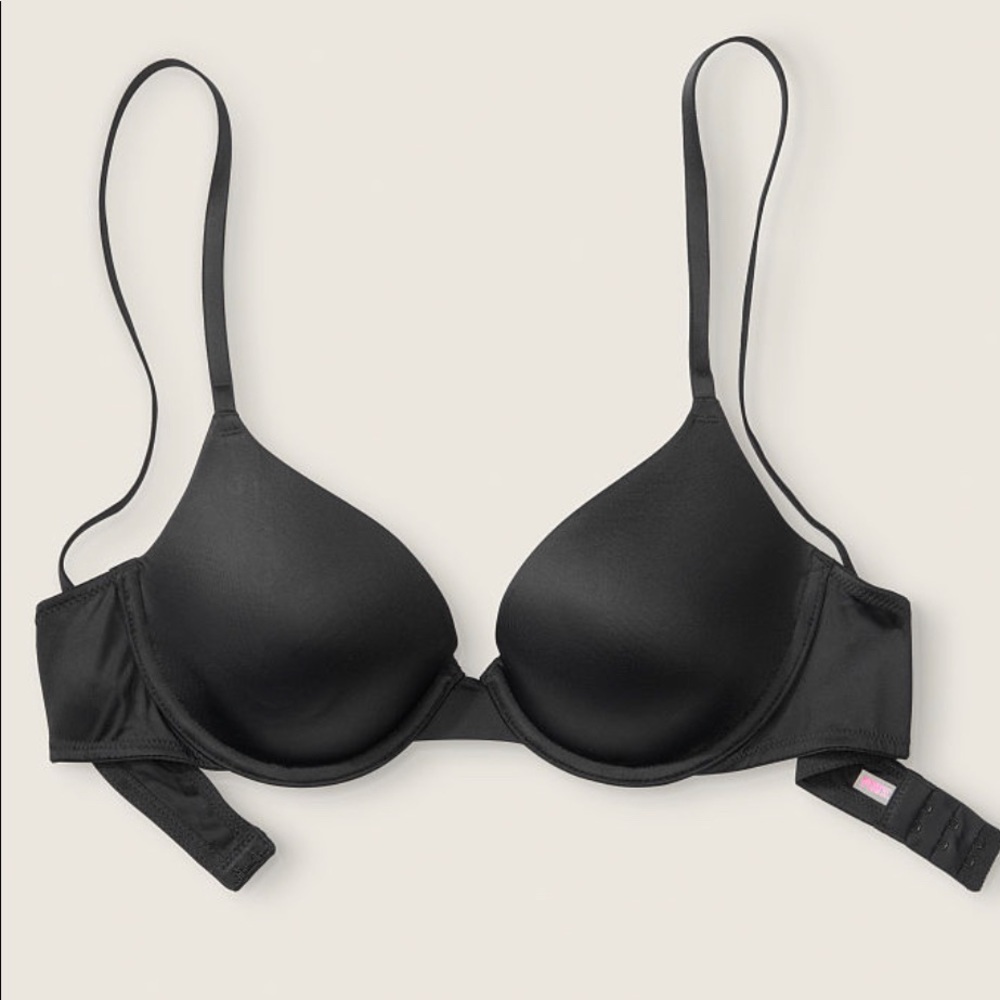 Black Victoria Secret PINK underwire cup bra